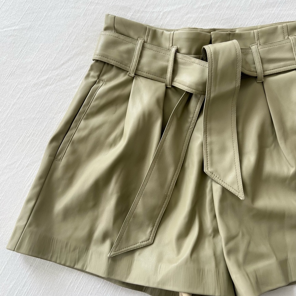 Leather Shorts